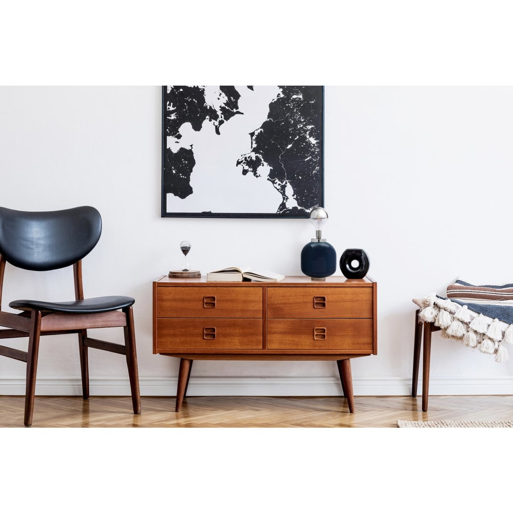Lampe de salon en fer art deco 125 — vue 3