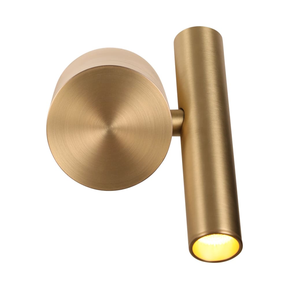 Applique murale en métal doré, led intégrée, hauteur 12 cm — vue 3