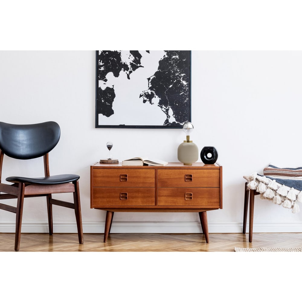 Lampe de salon en fer art deco 125 — vue 3