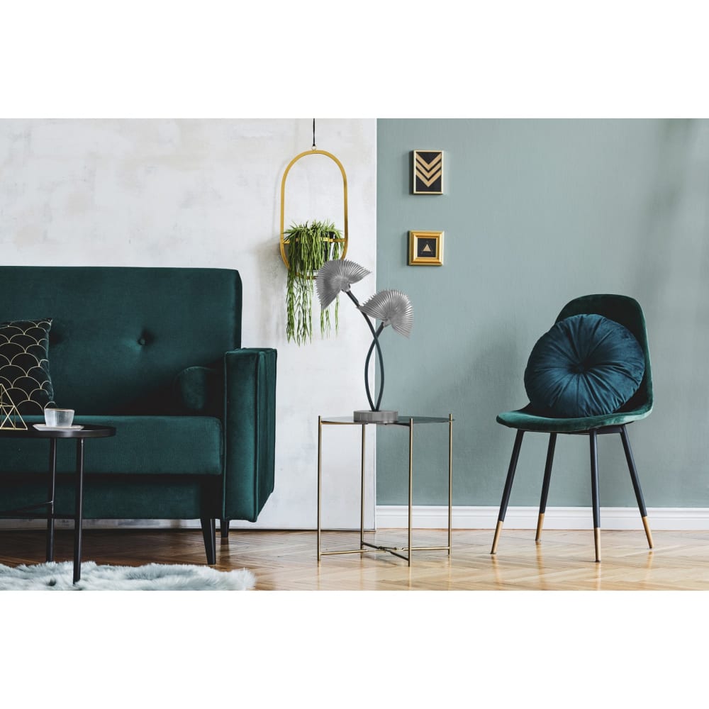 Lampe de table rectangulaire en aluminium twinflame 125 — vue 3