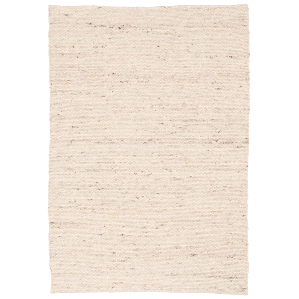 Tapis en laine naturel chiné gris 120x180 cm