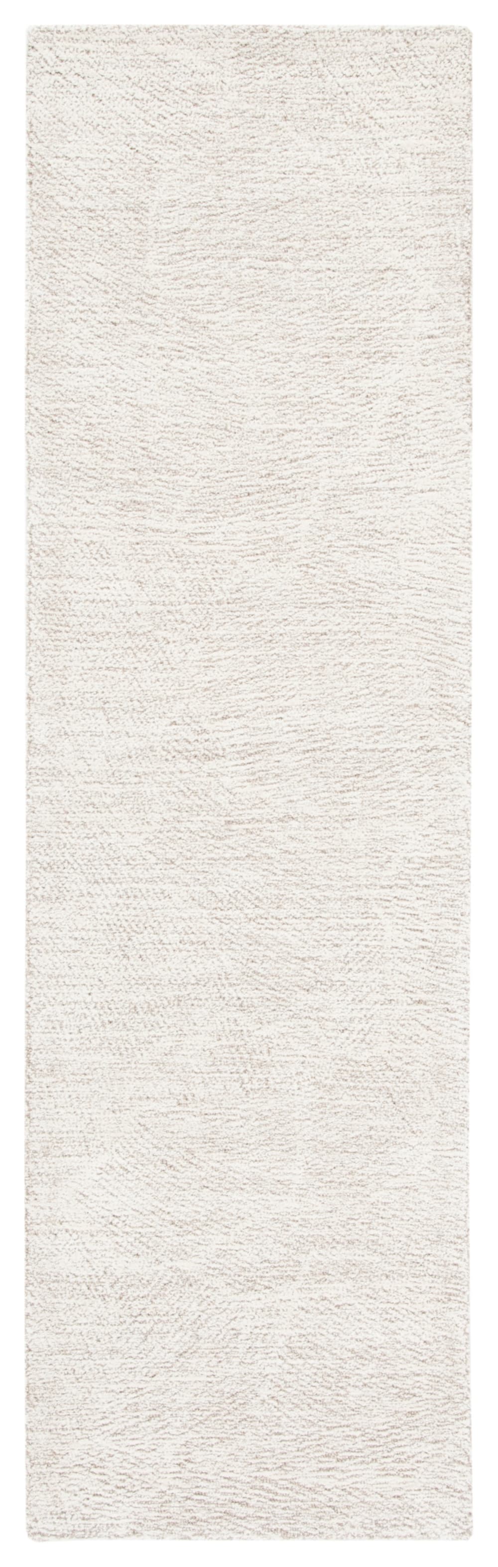 Tapis traditionnel en laine blanc/beige, 76 x 122 cm