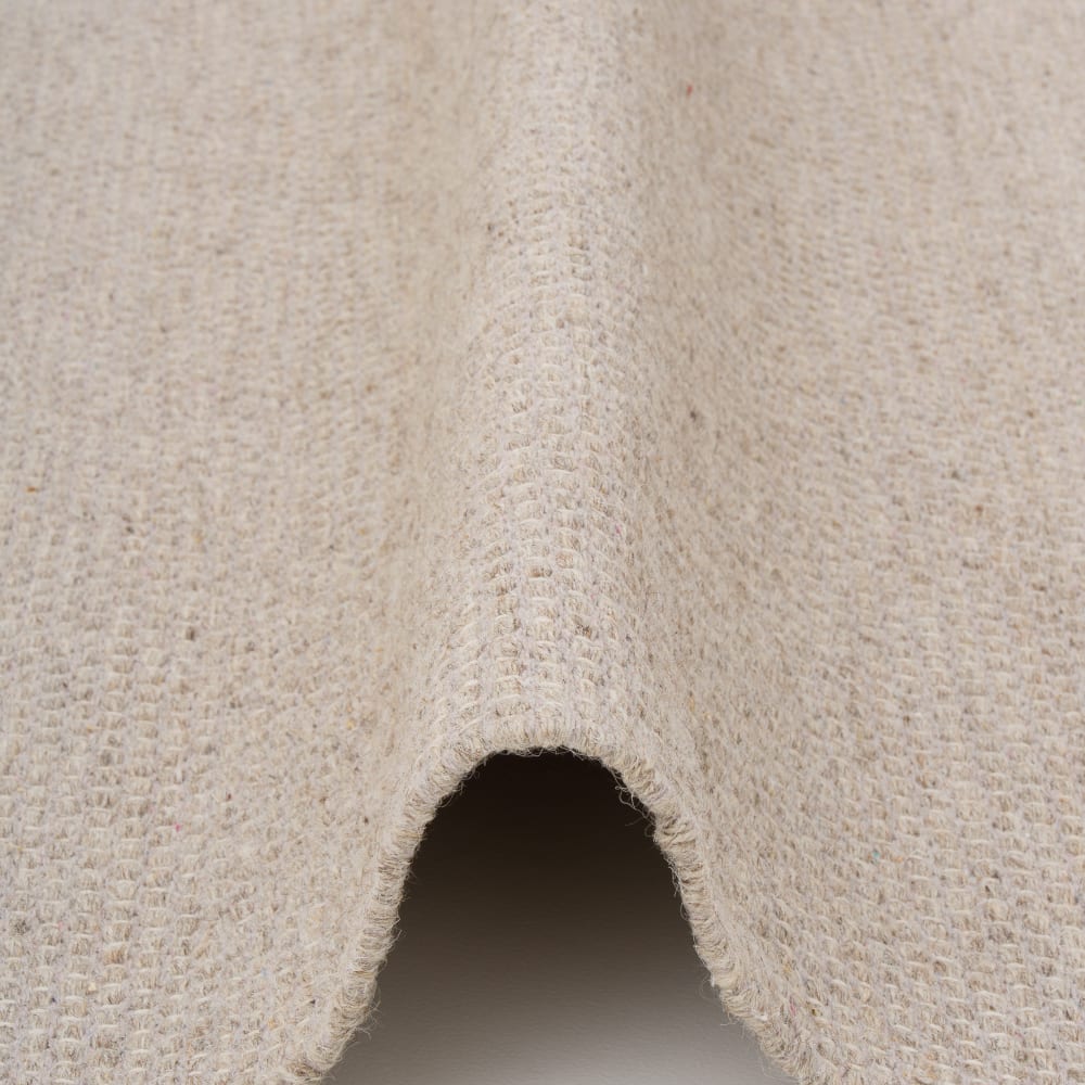 Tapis en laine naturelle nature 120x180 cm — vue 4