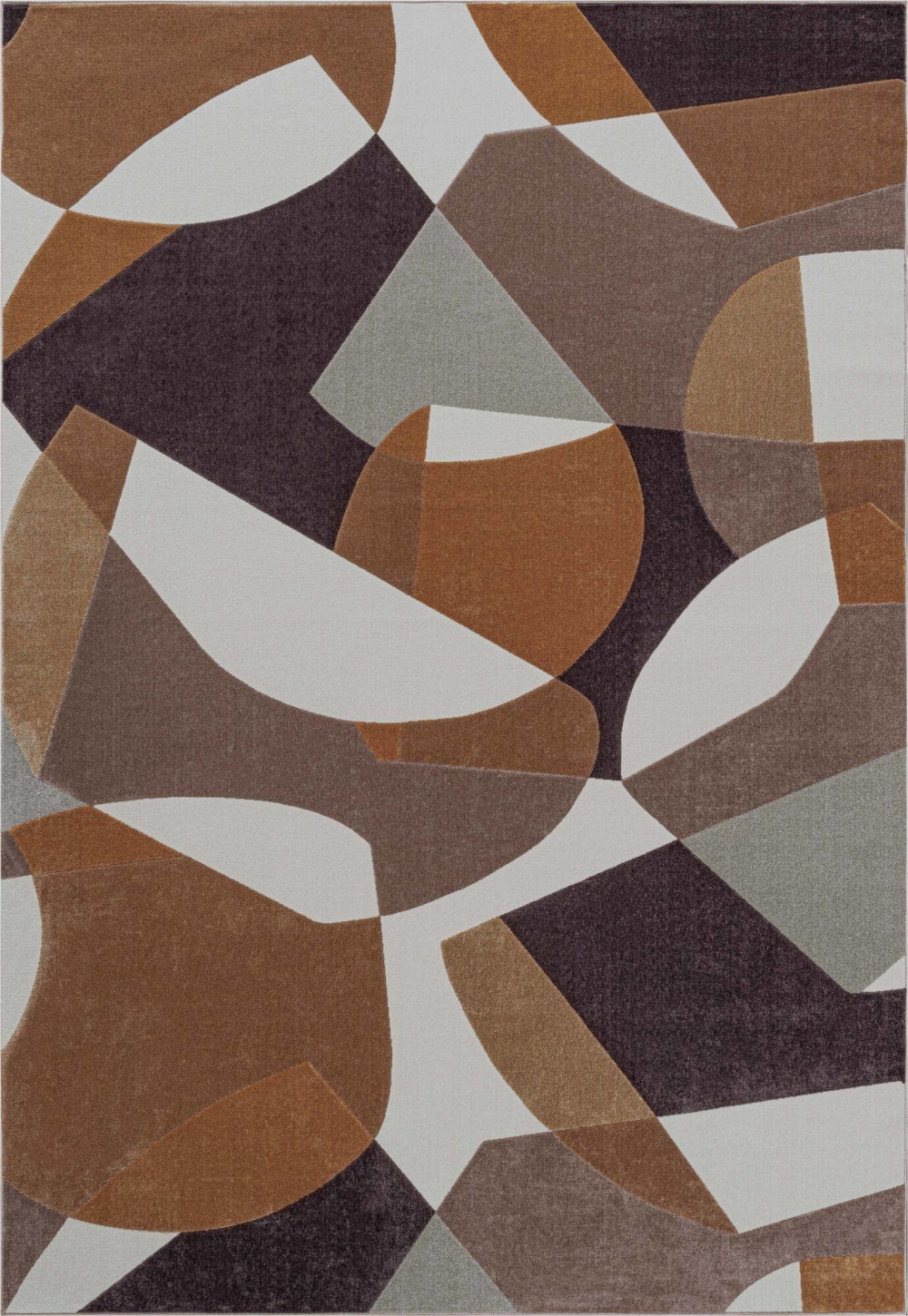 Tapis en polyester recyclé - rouille