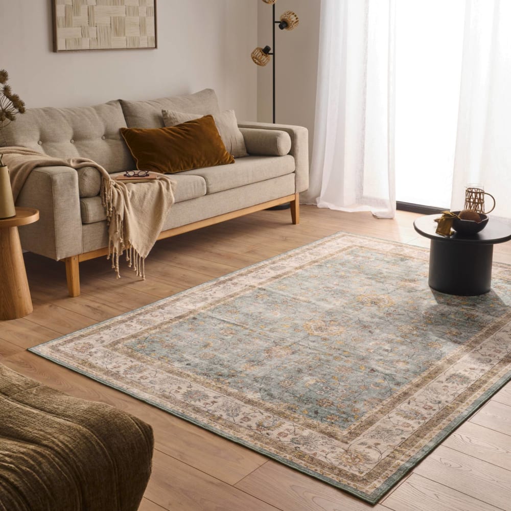 Tapis intérieur motif persan multicolore 120x160cm — vue 4