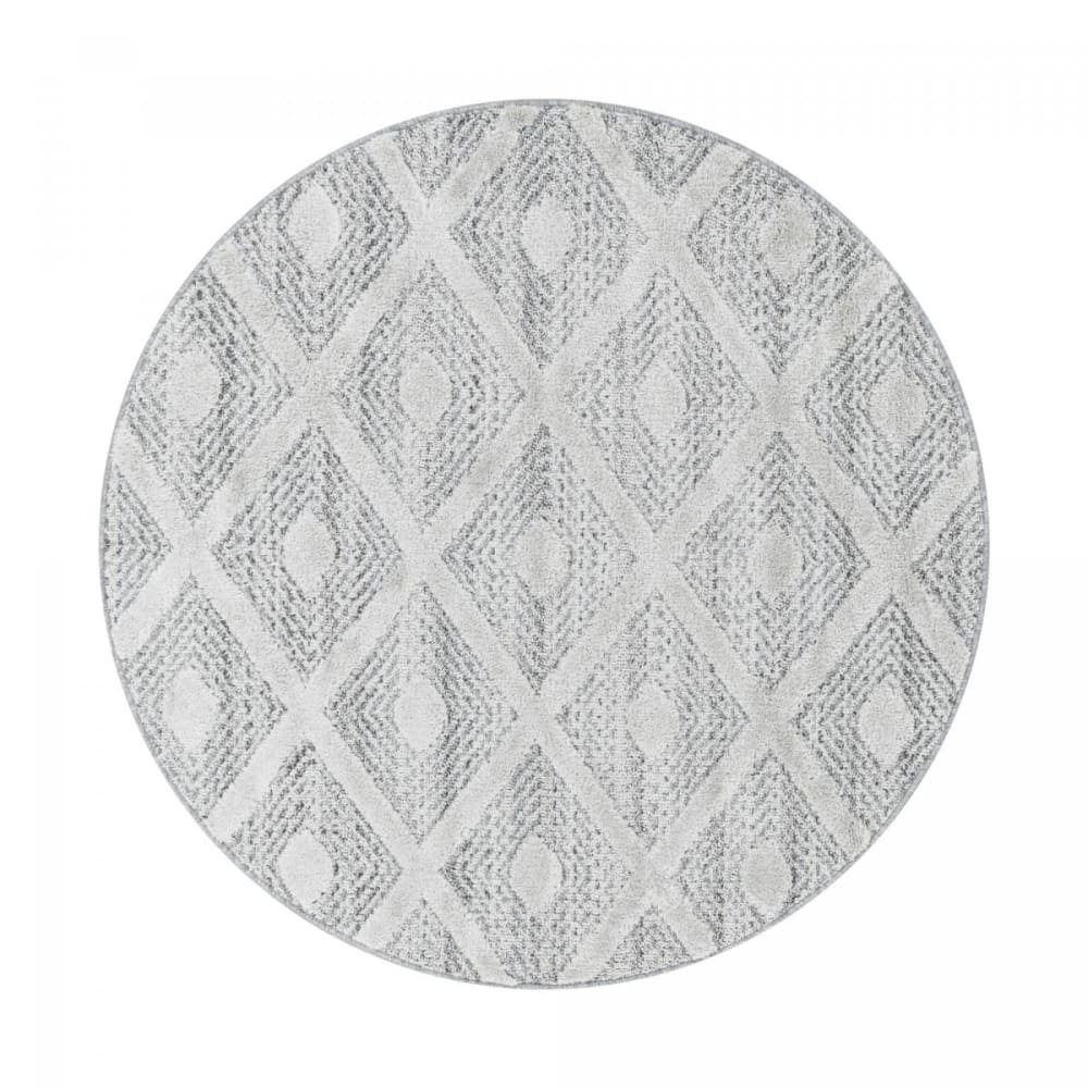 Tapis entrée 120x120 - gris