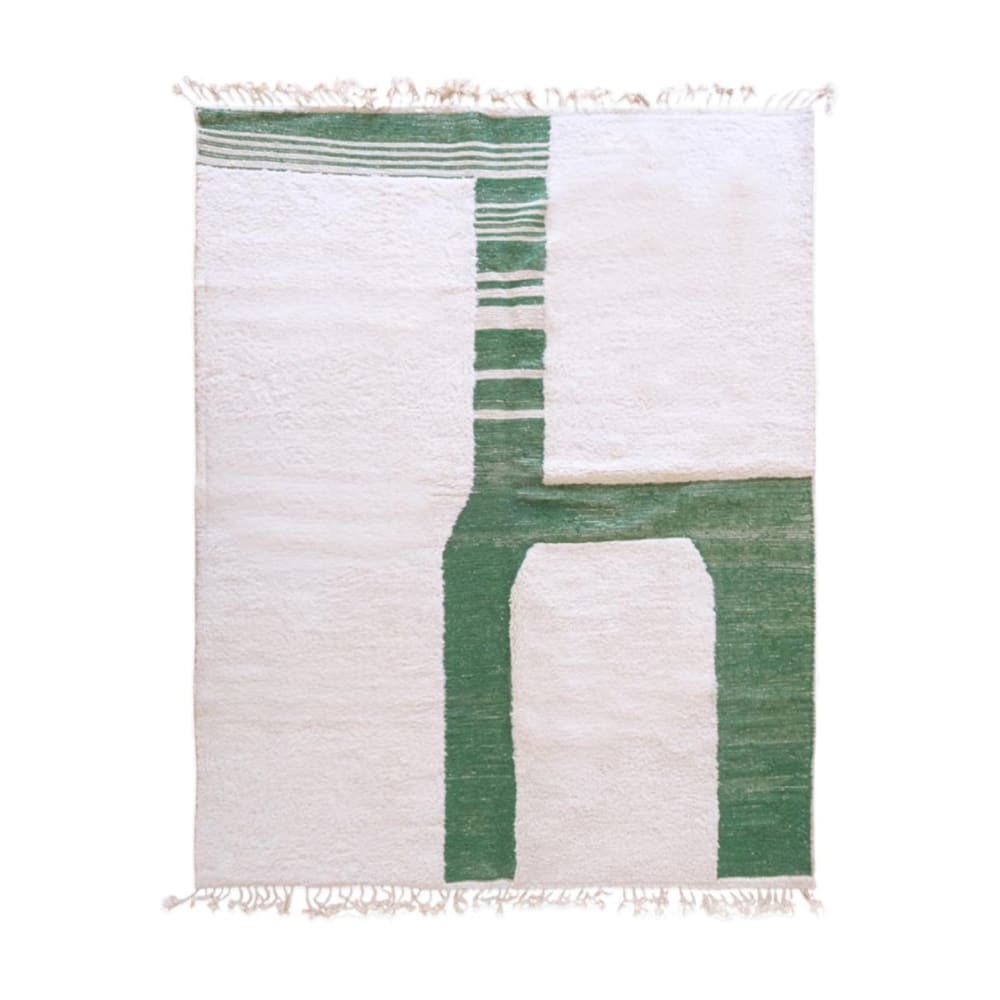 Tapis berbère contemporain - laine