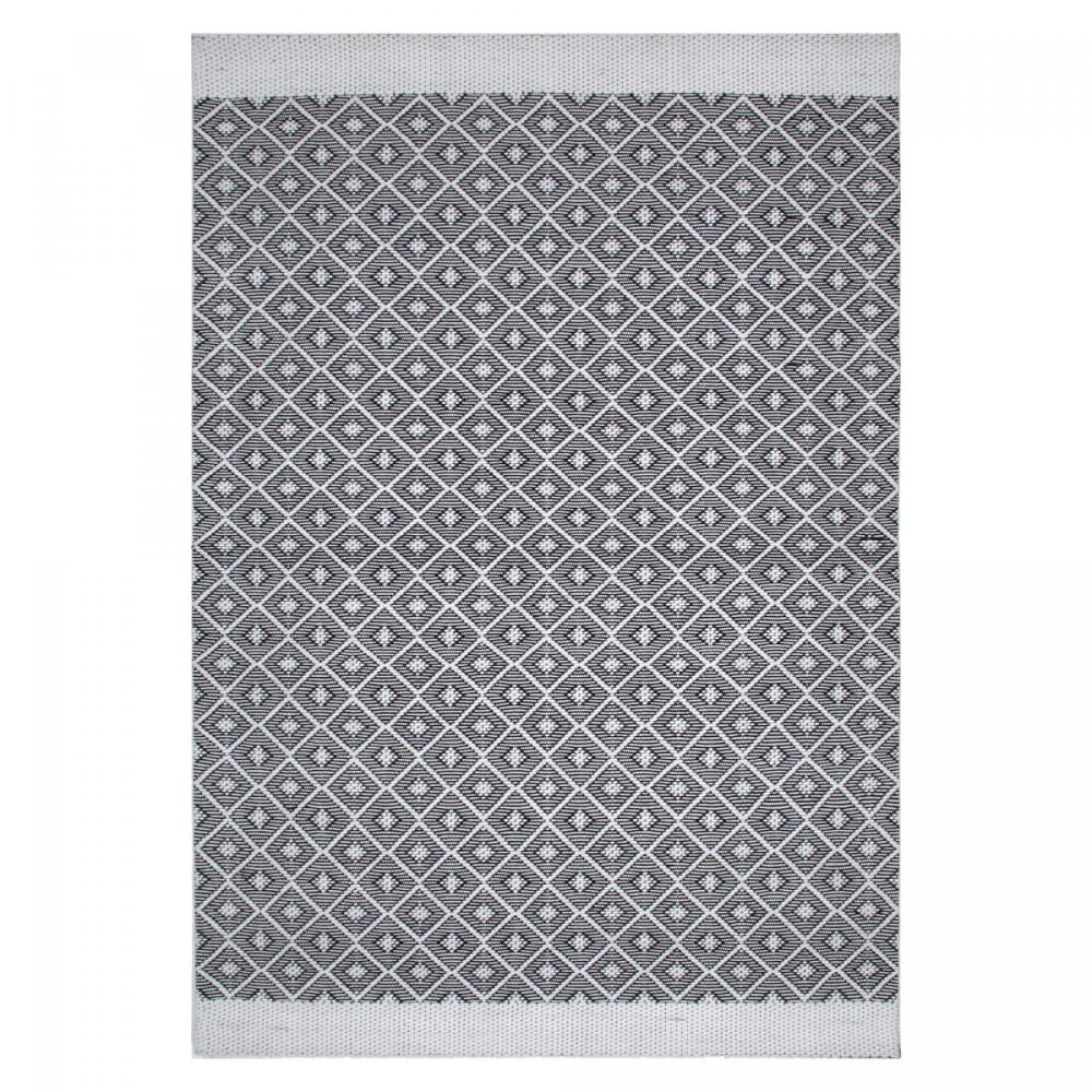 Tapis kilim 120x170 noir,