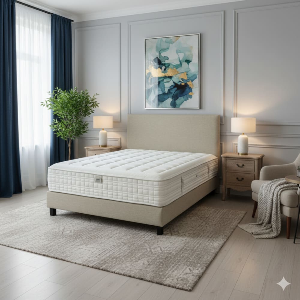 Matelas Essenzia HERITAGE 1200 RESSORTS FERME 140x190 Ressorts
