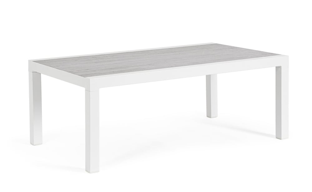 Table basse en aluminium