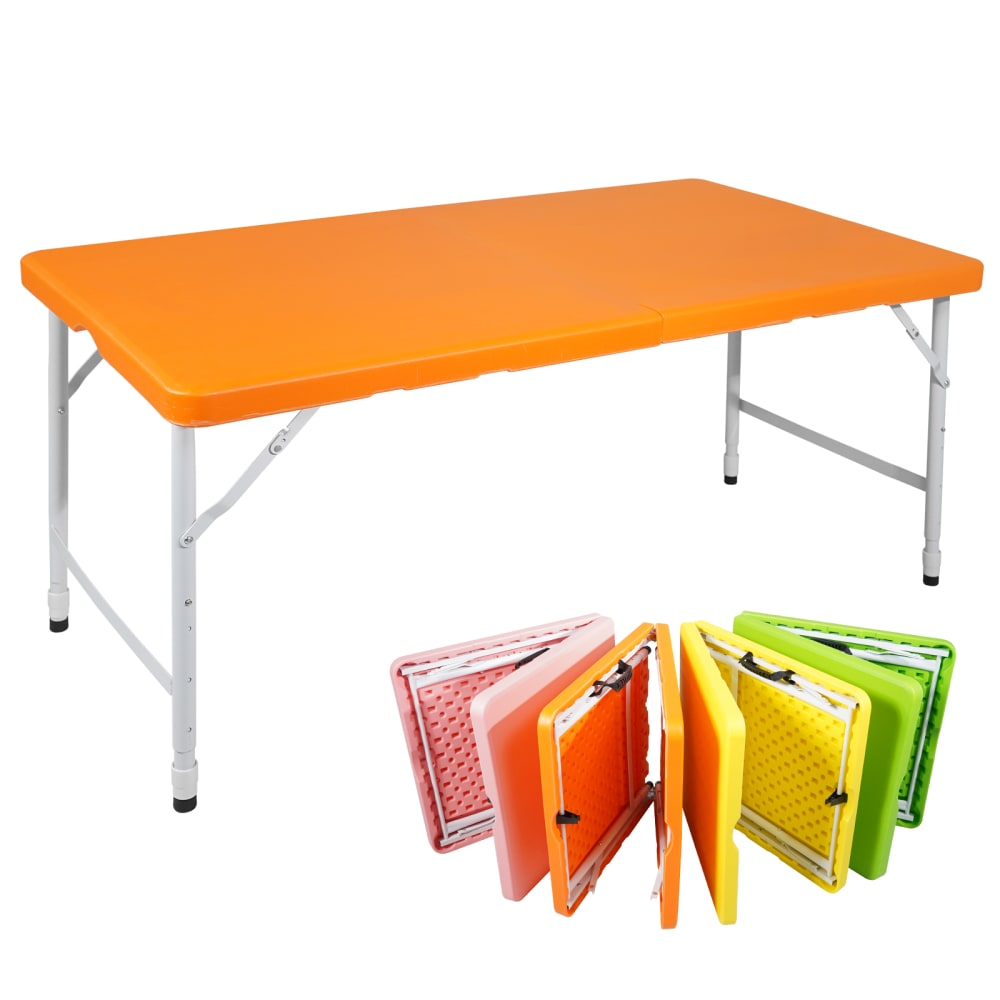 Table pliante en acier