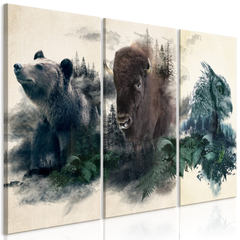 Tableau Nature's Womb (3 Parties) 120 x 80 cm