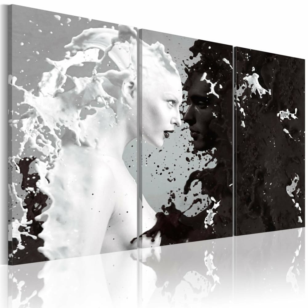 Tableau lait et chocolat