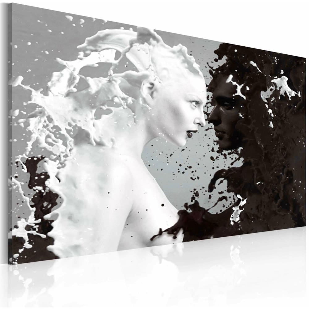 Tableau lait et chocolat