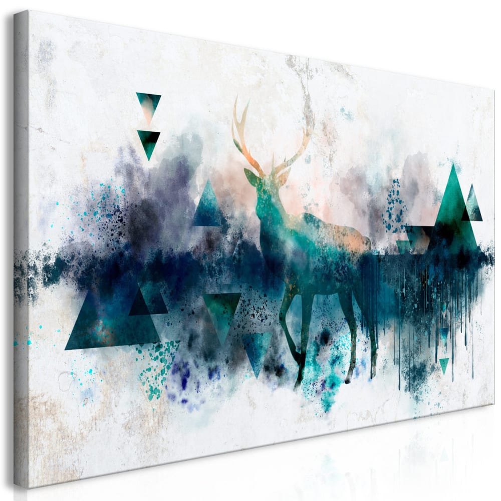 Tableau nature en blues