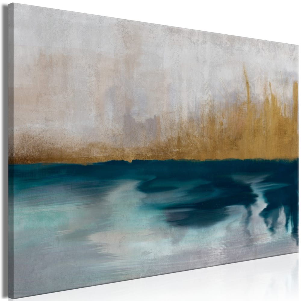 Tableau Herbes Dorées Large 120 x 80 cm