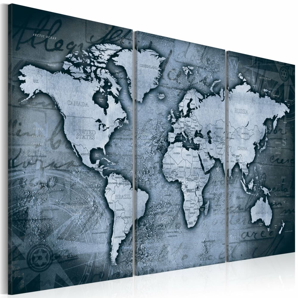 Tableau voyages de cobalt 120 x 80 cm