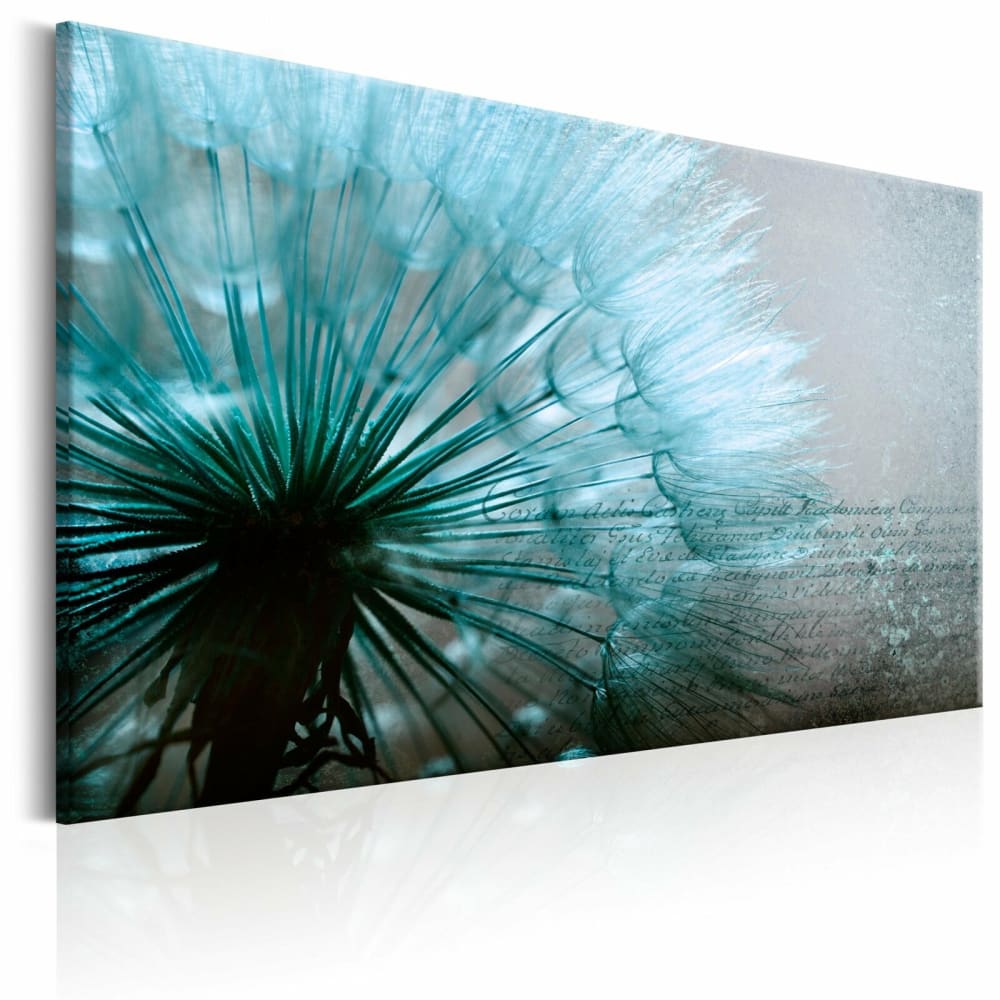Tableau douceur bleue 120 x 80 cm