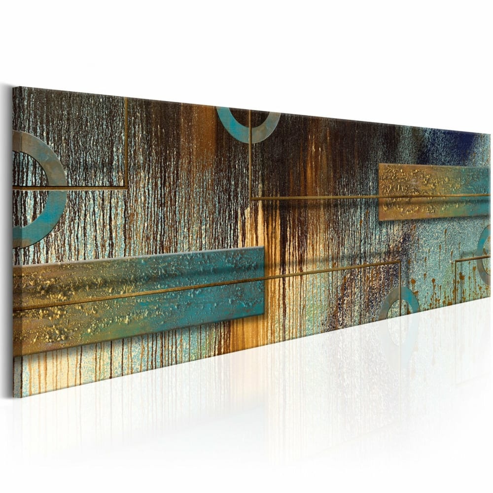 Tableau variation artistique 120 x 40 cm