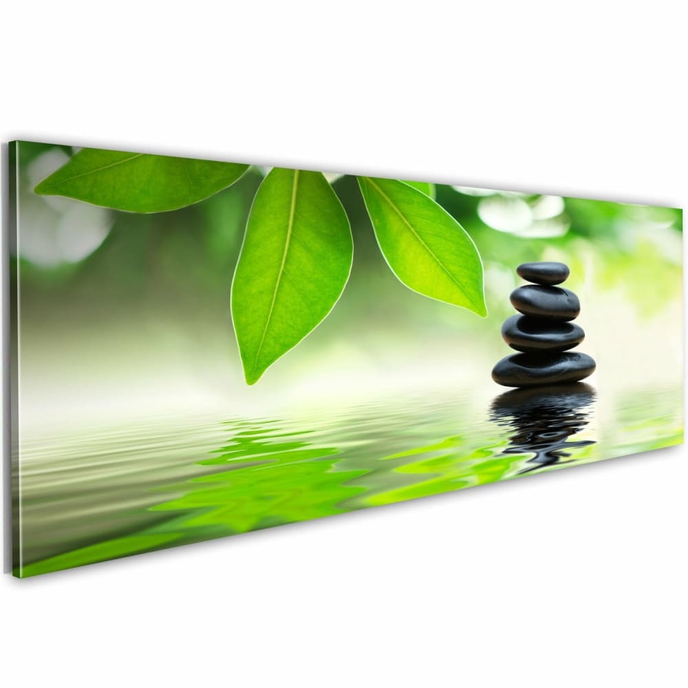 Tableau nature et zen 120 x 40 cm