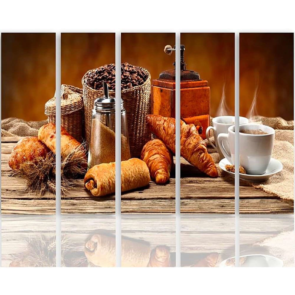 Tableau petit-dejeuner english 250 x 120 cm