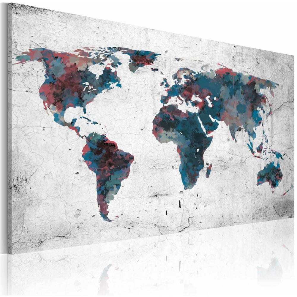 Tableau continents inconnus - 120
