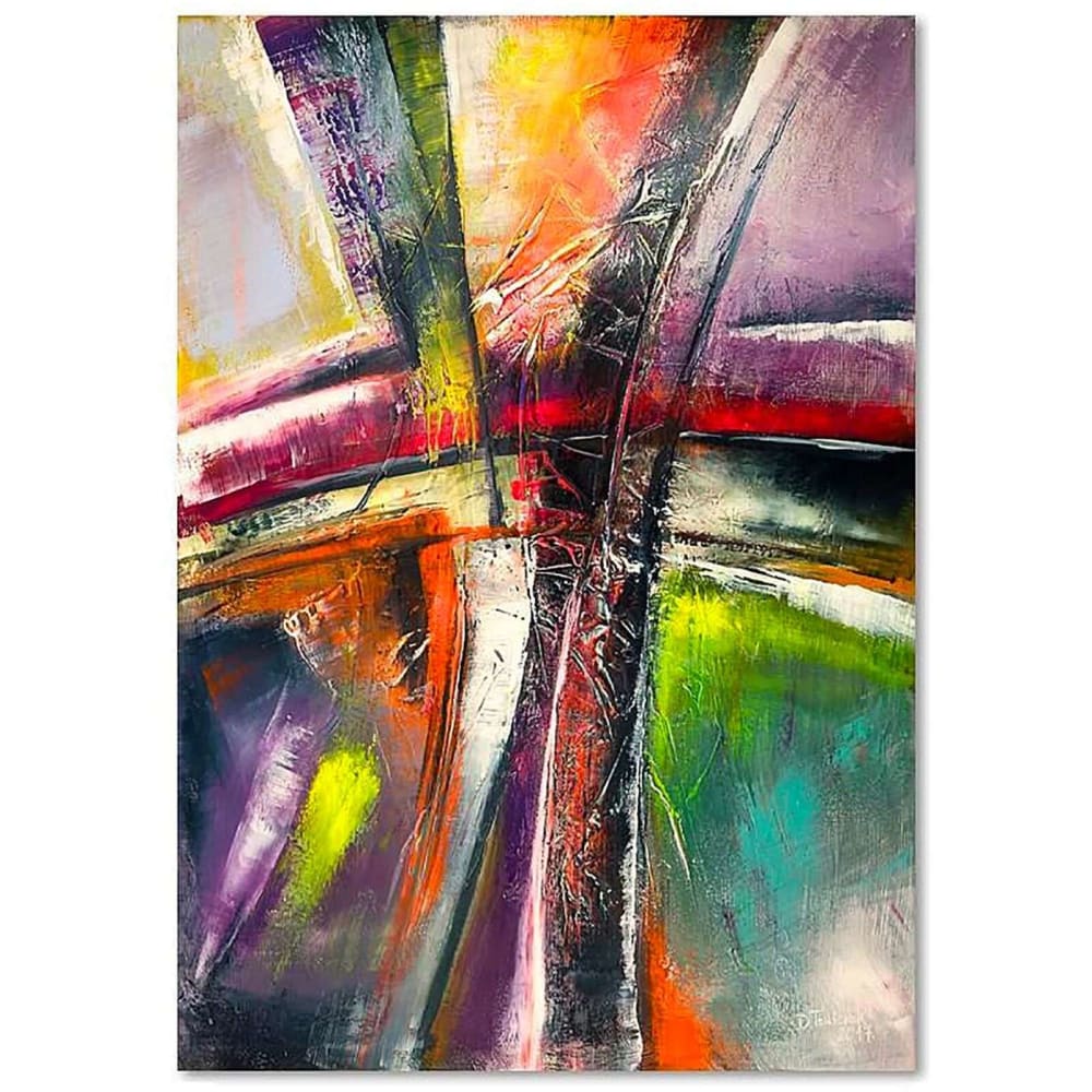 Tableau bois abstrait 74 80 x 120 cm