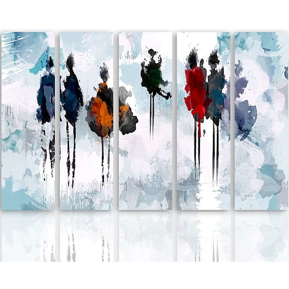 Tableau arbre de peinture 250 x 120 cm