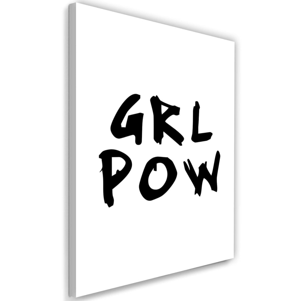 Tableau pouvoir des filles 80 x 120 cm