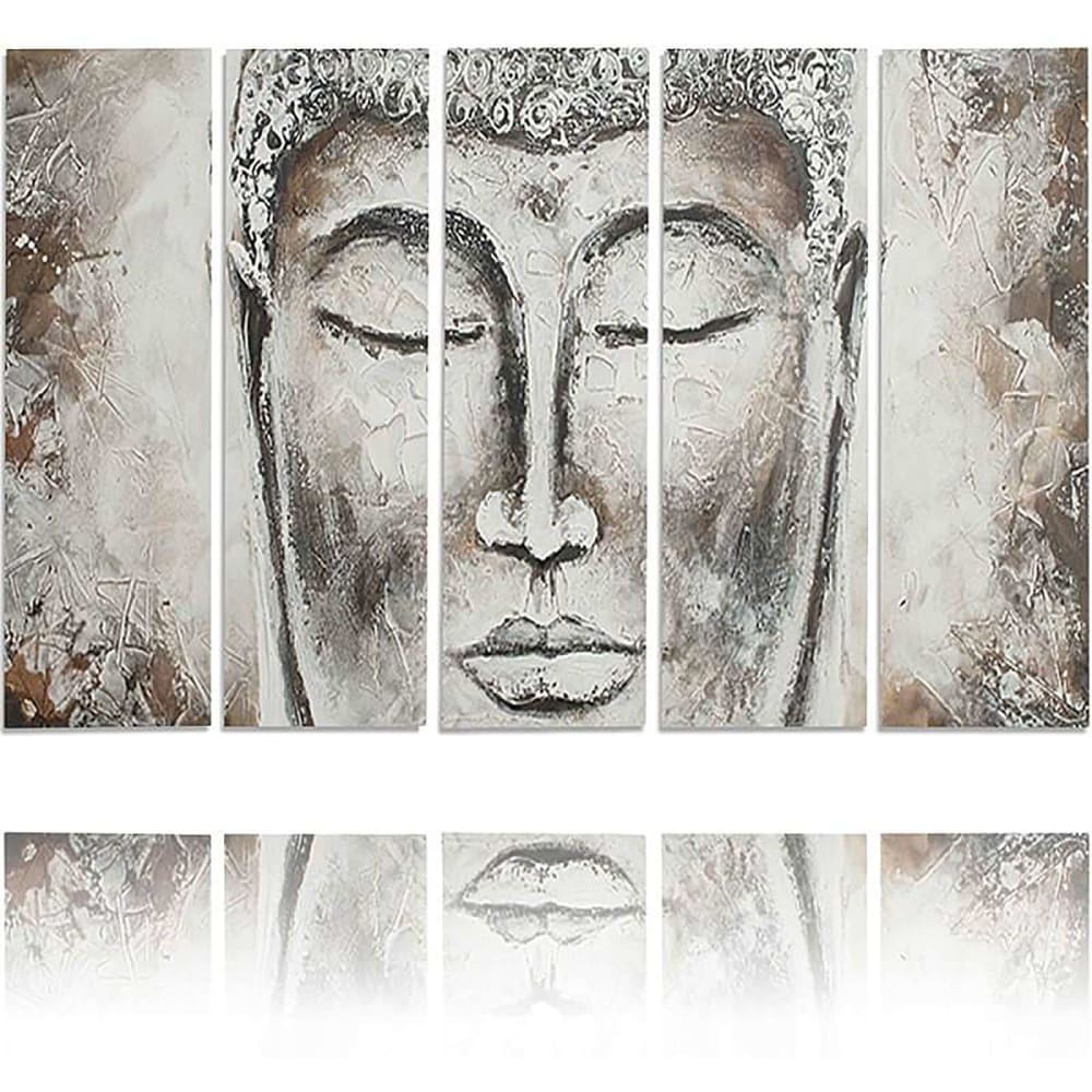 Tableau le visage peint 250 x 120 cm