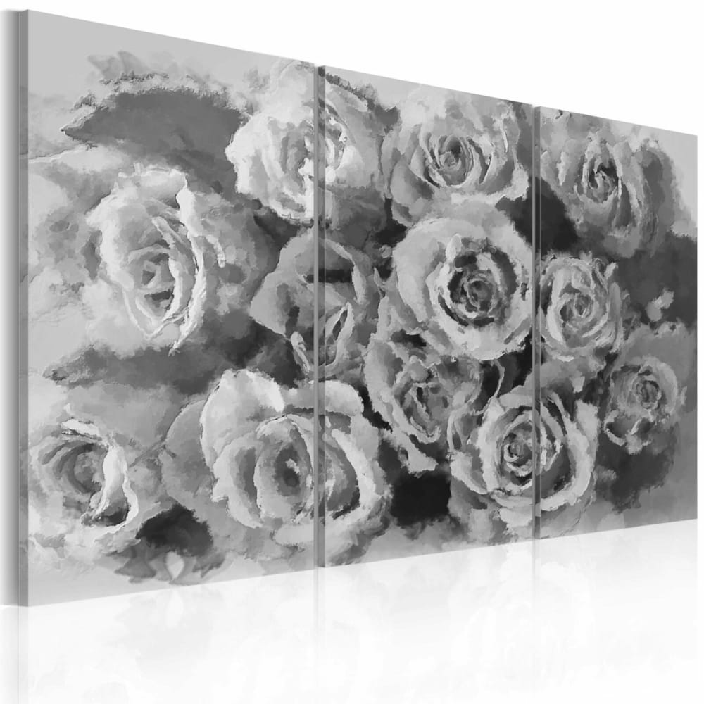 Tableau douze roses 120