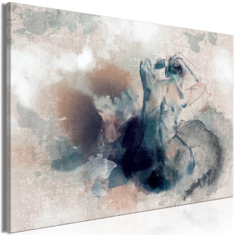 Tableau thoughtful in - blue