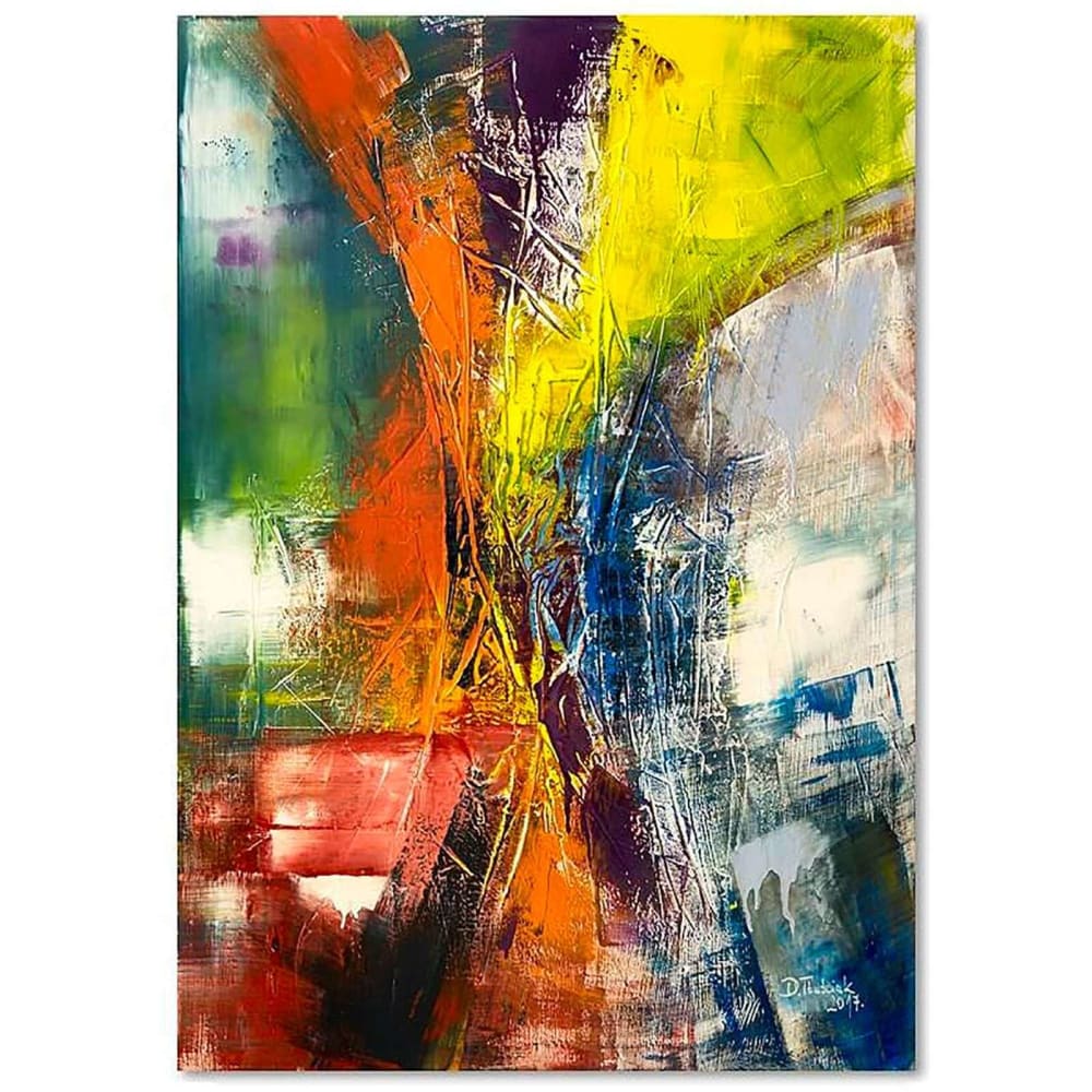 Tableau bois abstrait 72 80 x 120 cm