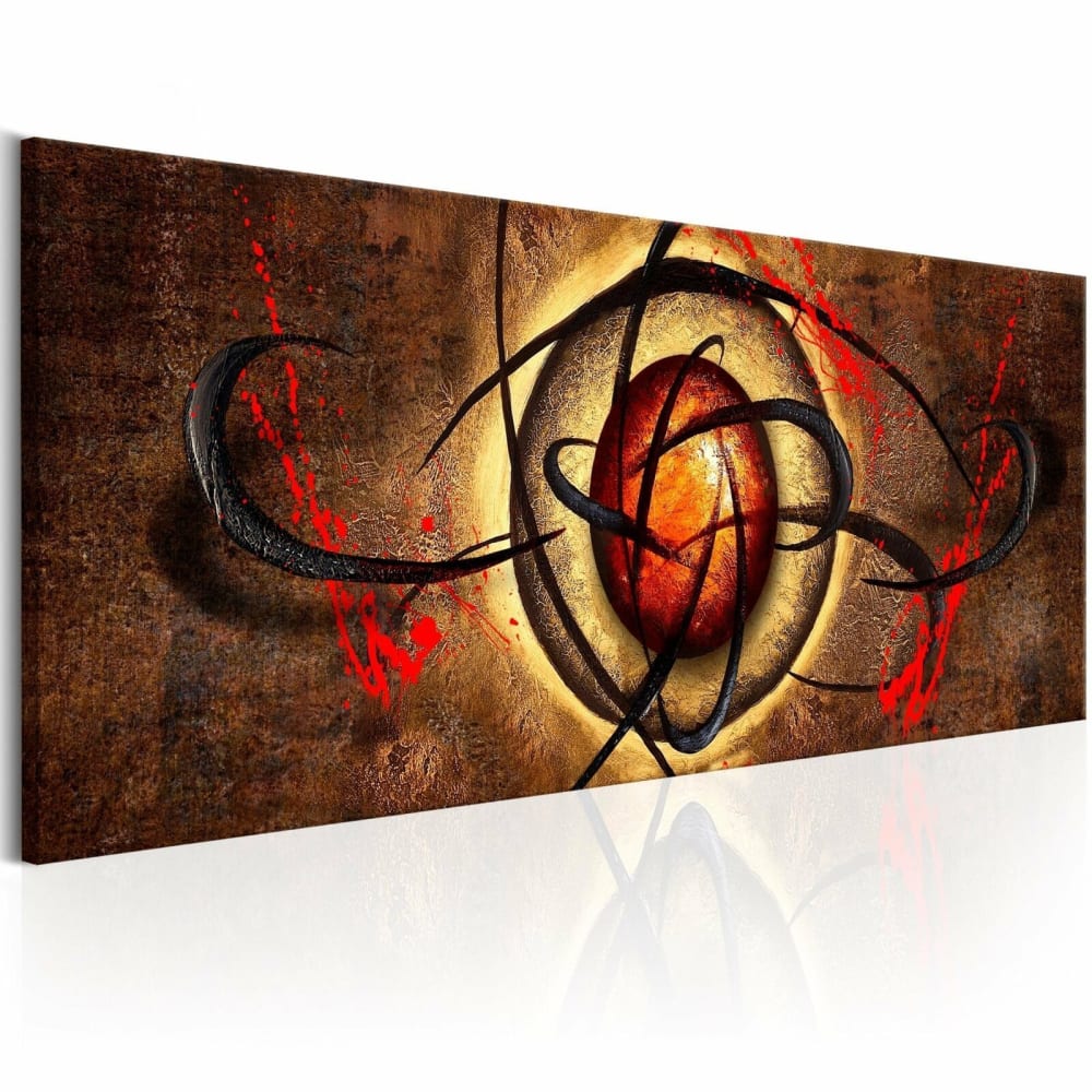 Tableau oeil du diable 120 x 40 cm