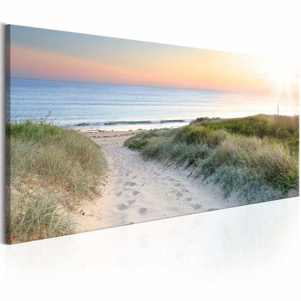 Tableau beau chemin 120 x 40 cm