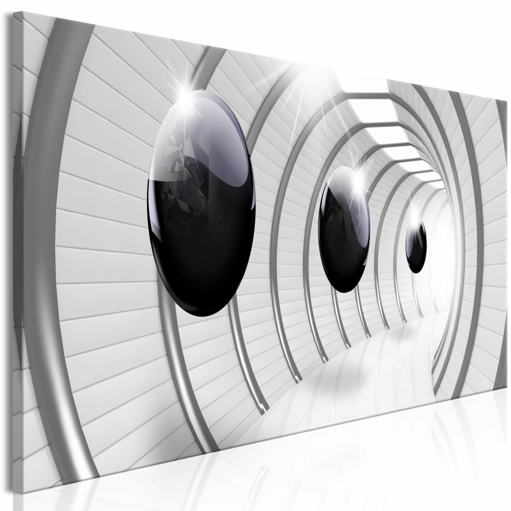 Tableau tunnel spatial étroit 120 x 40 cm