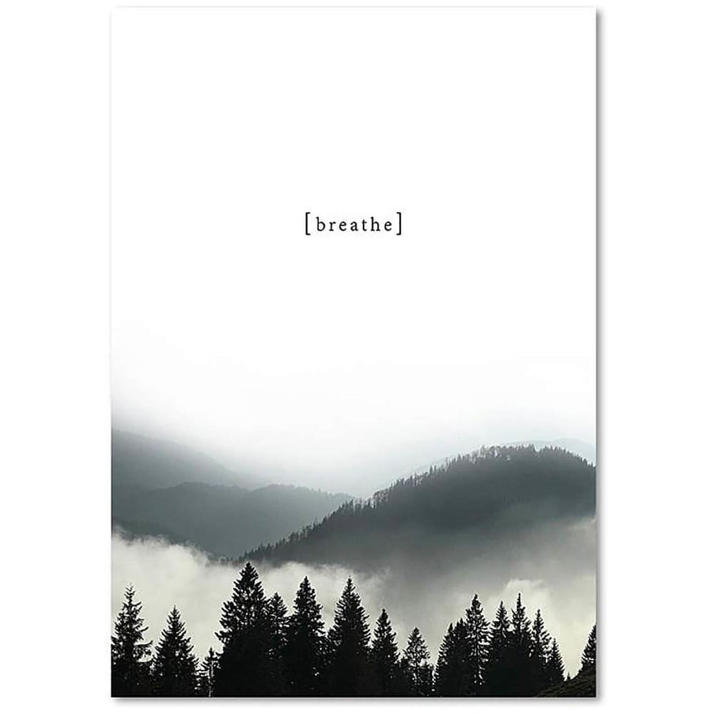 Tableau bois respirer 80 x 120 cm