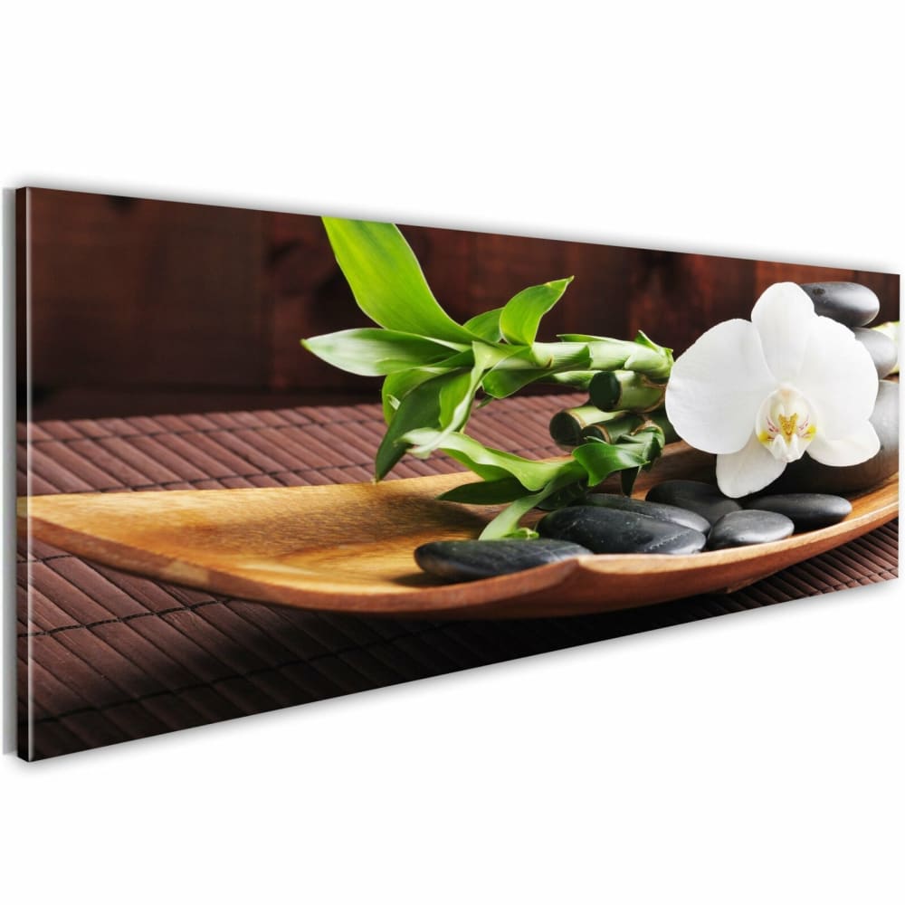 Tableau mystère de zen 120 x 40 cm