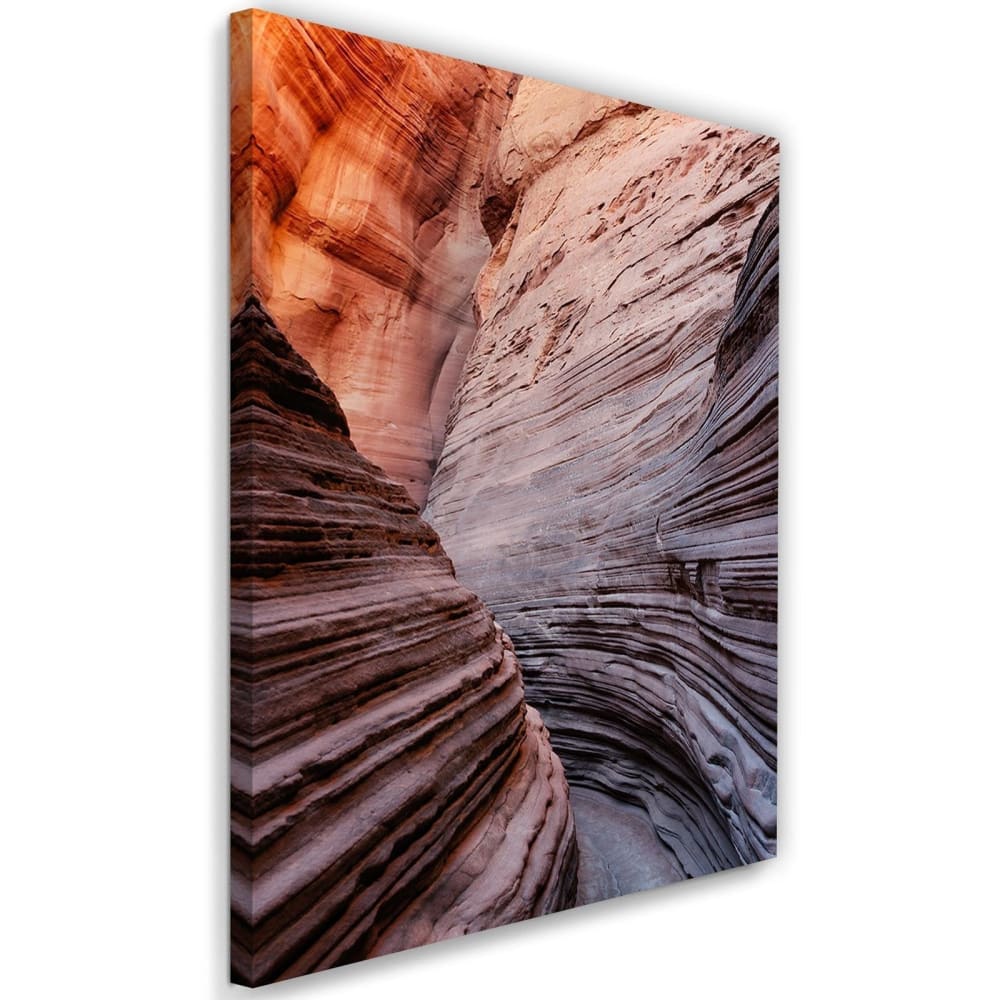 Tableau passer entre les rochers 80 x 120 cm