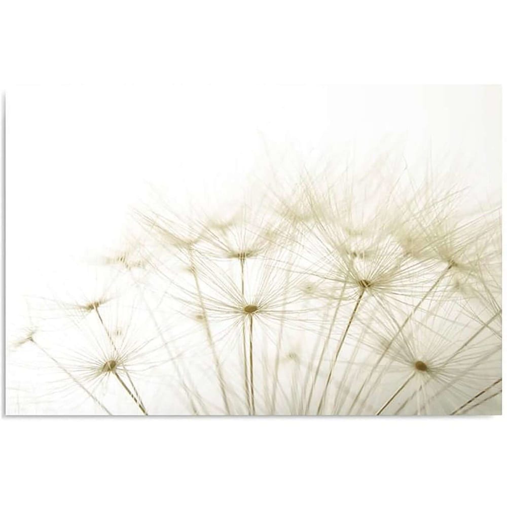 Tableau fragment de pissenlit 120 x 80 cm