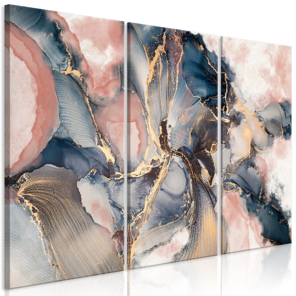 Parcours sentimental Tableau (3 parties) 120 x 80 cm