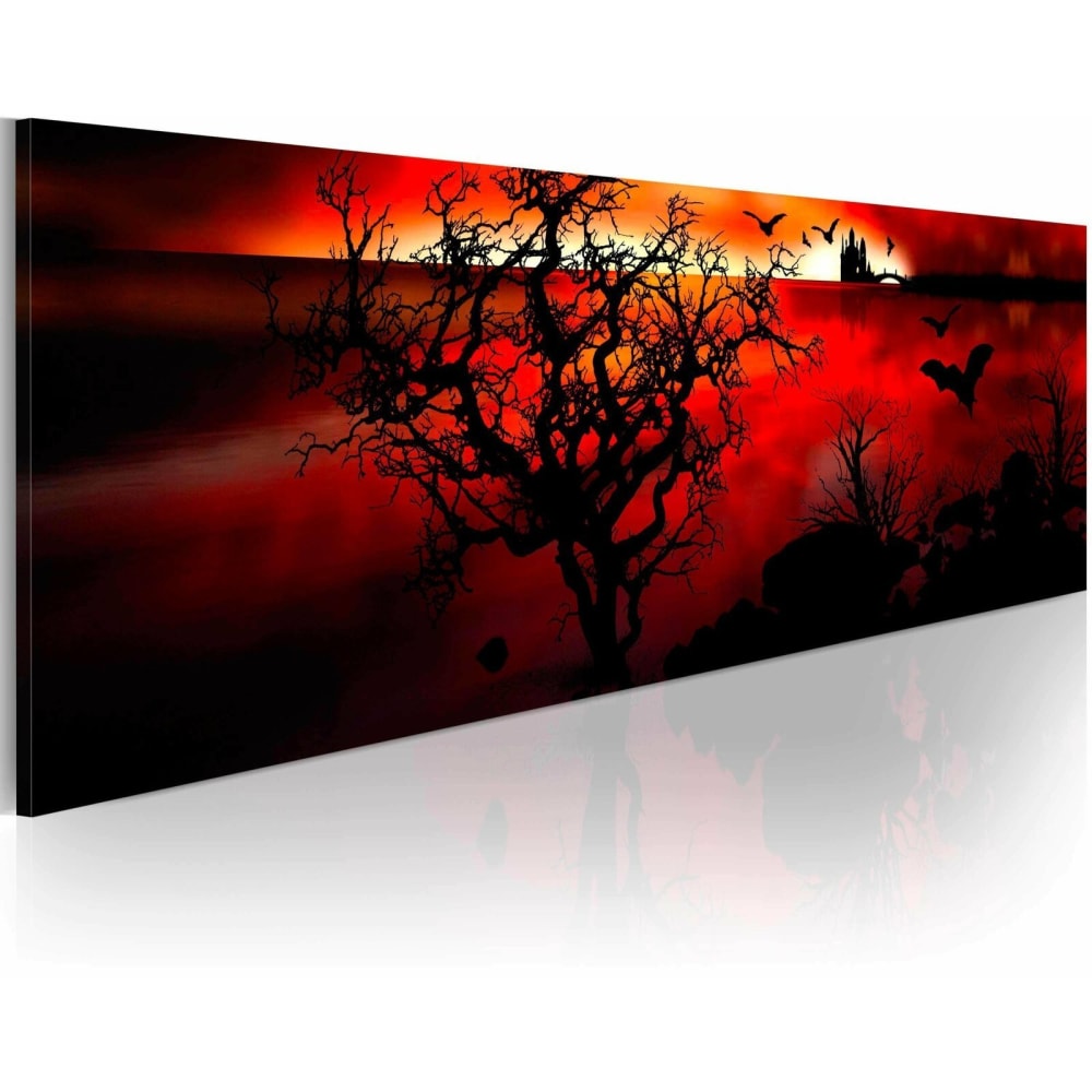 Tableau panoramique - marais noirs