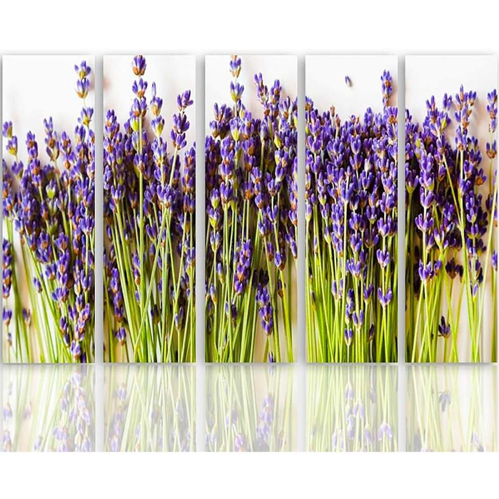 Tableau bourgeons de lavande 250 x 120 cm
