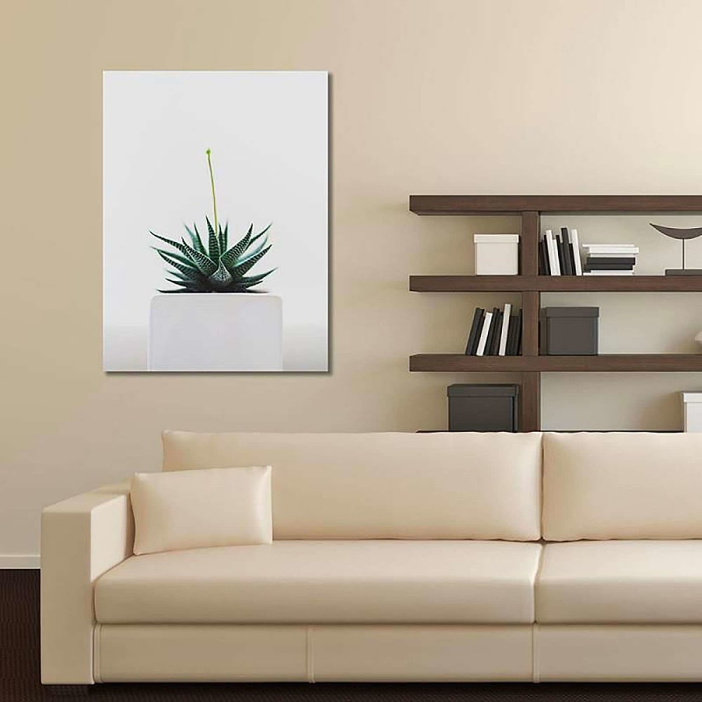 Tableau plante de bois 80 x 120 cm