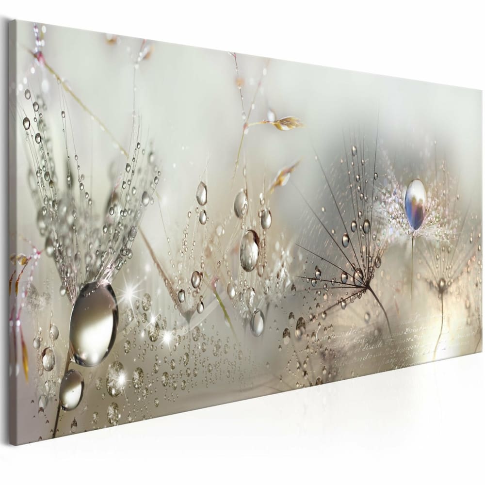 Tableau chanson du matin 120 x 40 cm