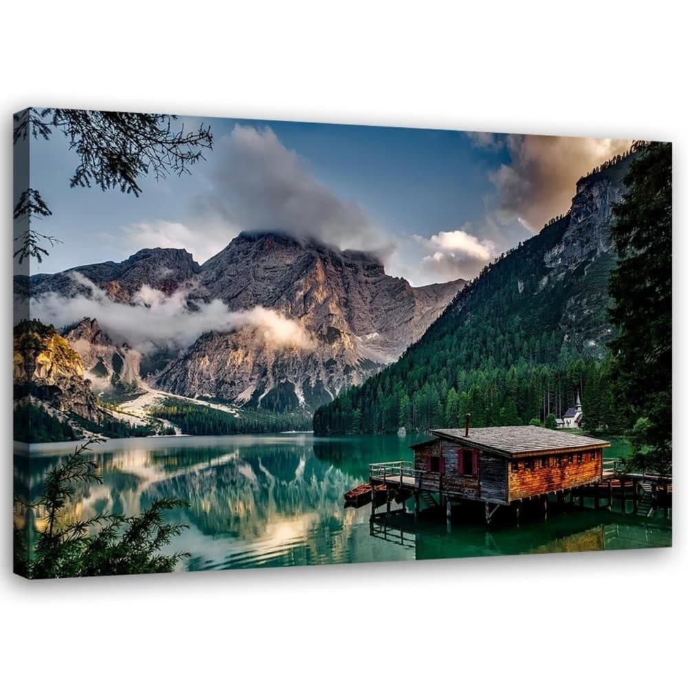 Tableau paysage de montagne