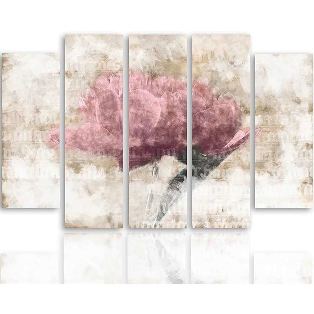 Tableau pastel fleuri
