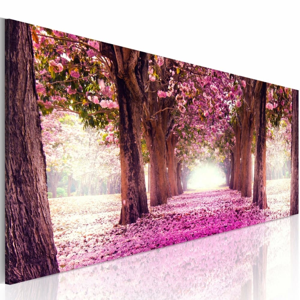 Tableau jardin de fuchia