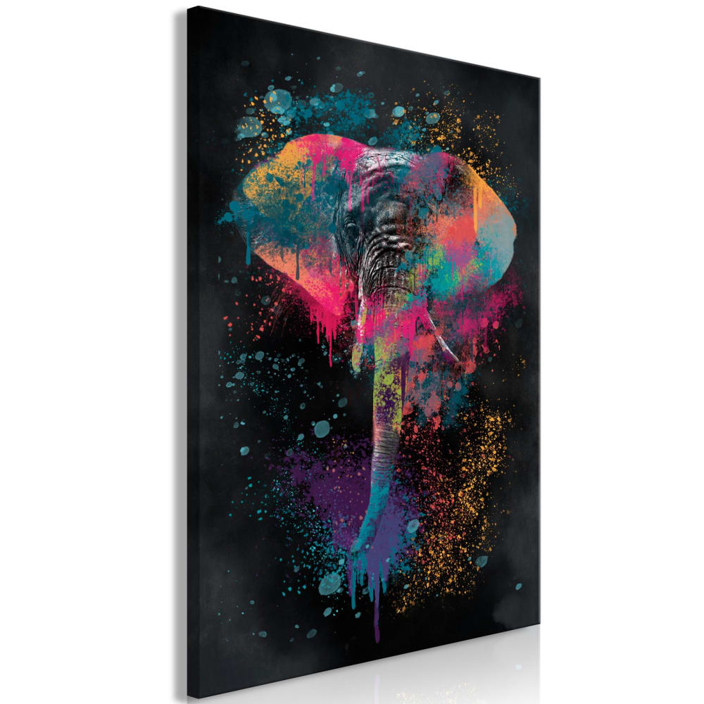 Tableau safari coloré