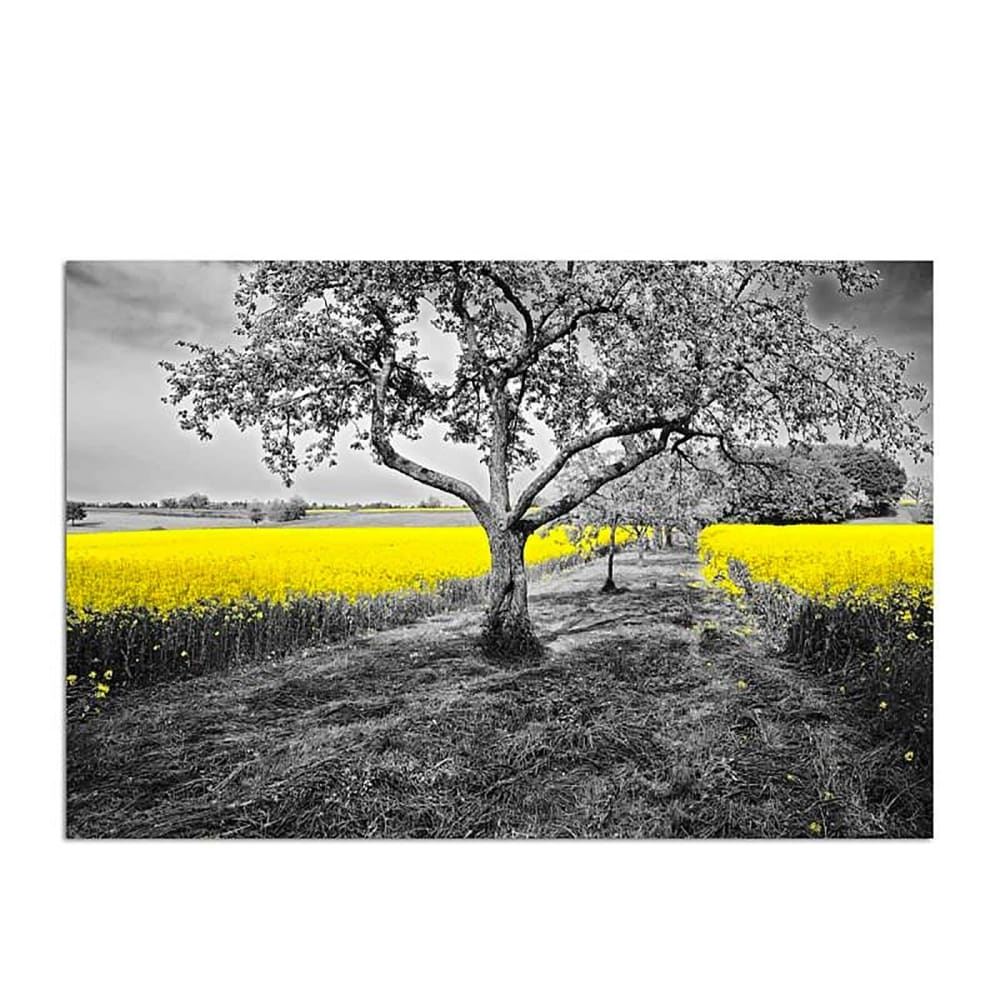 Tableau colza jaune 120 x 80 cm